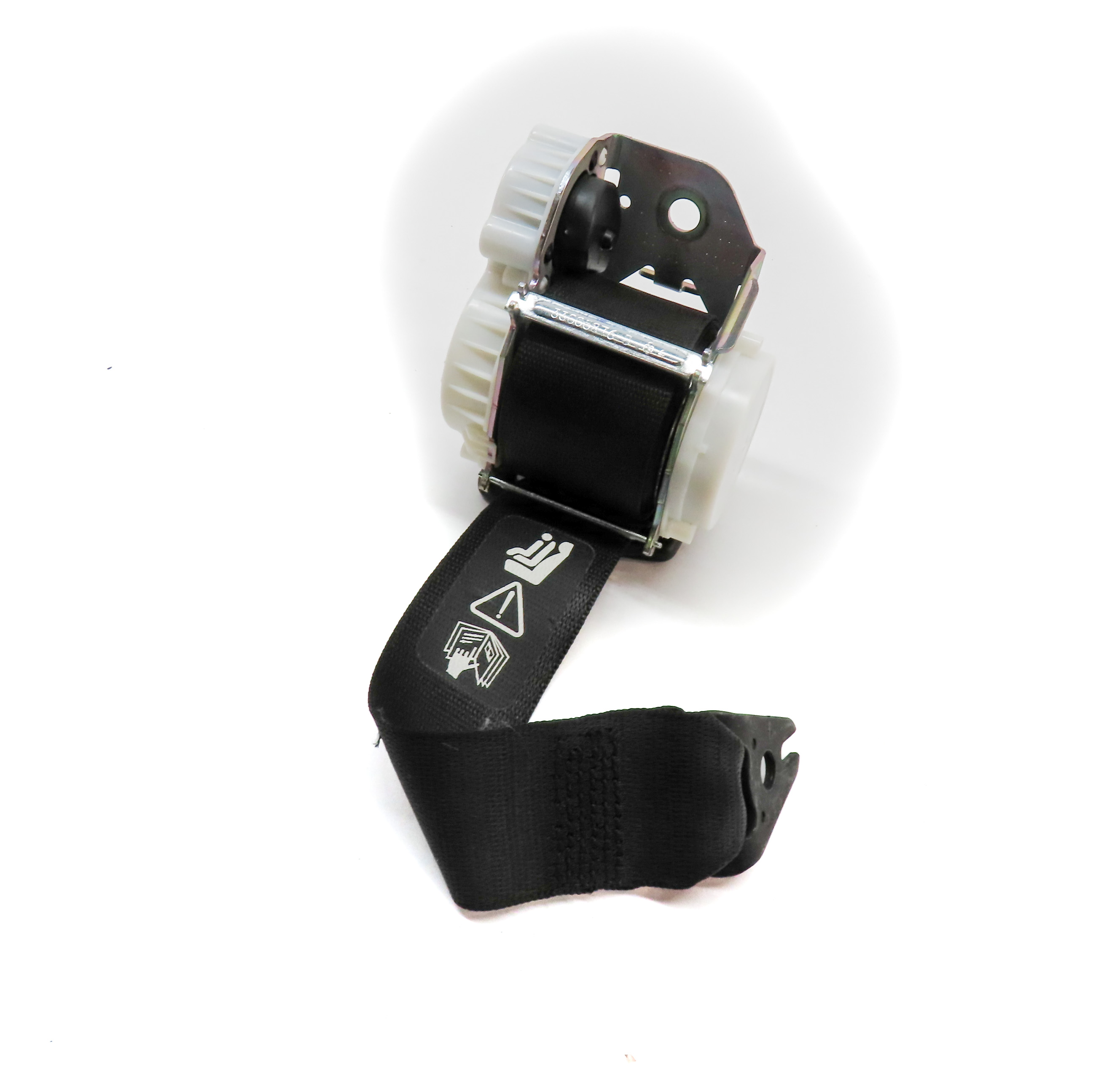 2014 BMW X1 (E84) REAR CENTER SEAT SEATBELT BELT RETRACTOR (Gray) — exact item pictured